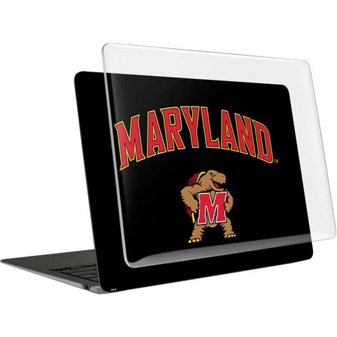University of Maryland Collegiate Text MacBook Air 15in (2023-2025) Case plus Skin